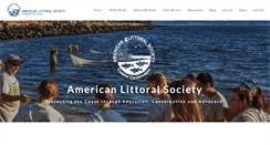 Desktop Screenshot of littoralsociety.org