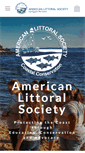 Mobile Screenshot of littoralsociety.org